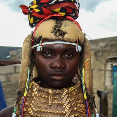 african woman
