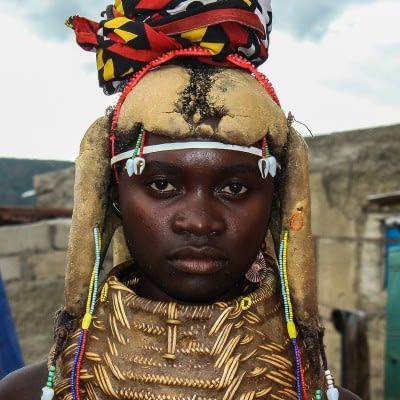 african woman